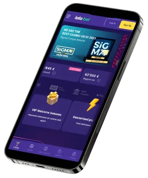 LalaBet mobiele app